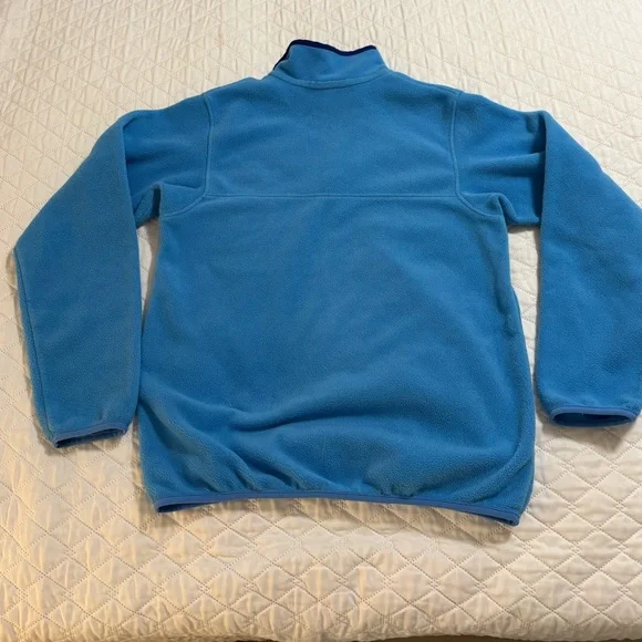 Patagonia Synchilla Women’s Blue Fleece Snap Pullover - Picture 10 of 10